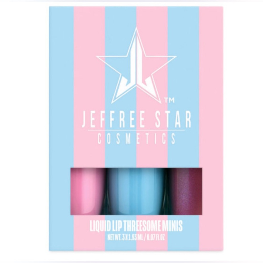 Jeffree Star Cosmetics Cotton Candy Liquid Lip Threesome Minis